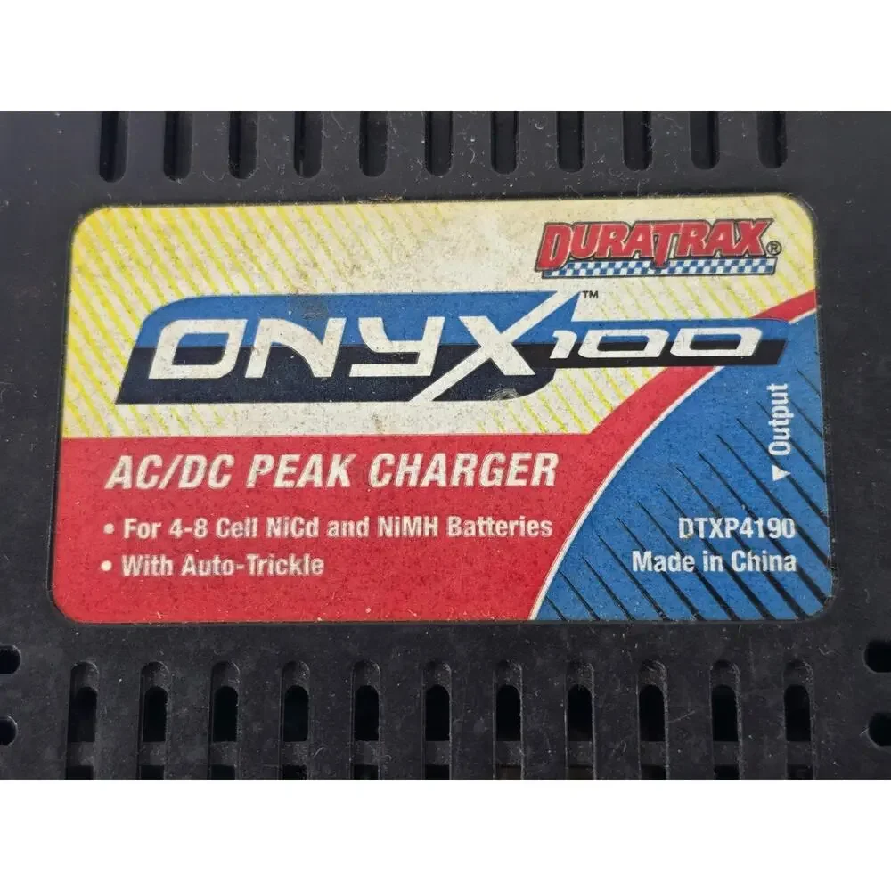 Vintage Duratrax Onyx 100 4-8 Cell RC Battery Charger